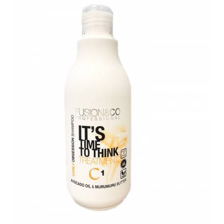 Fusion&co C1 Shampoo Curly Obsession 500 Ml. Ref. 30110 Fusion&co C1 Shampoo Curly Obsession 500 Ml. Ref. 30110