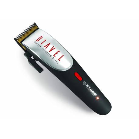 Kiepe Maquina Cortapelo Diavel Clipper Profesional Sin Cable Bateria Litio Cuchillas Titanio Ref. M4006336