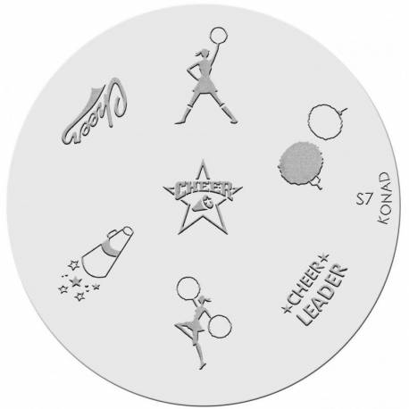 Konad Placa De Diseños S 7 Kim507 Konad Placa De Diseños S 7 Kim507