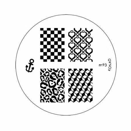 Konad Placa De Diseños Kim93 Konad Placa De Diseños Kim93