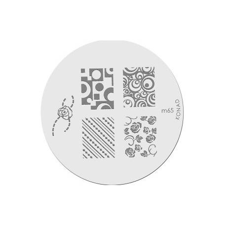 Konad Placa De Diseños Kim65 Konad Placa De Diseños Kim65
