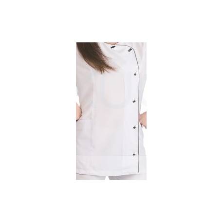 Lacla Casaca Corta M/c Cuello Mao Blanca Vivo Plata Talla M Ref. 51307830 2sm Lacla Casaca Corta M/c Cuello Mao Blanca Vivo Plata Talla M Ref. 51307830 2sm