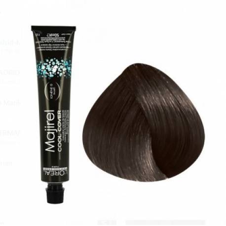 Loreal Tinte Permanente Majirel Cool Cover En Crema N.  5.18 Castaño Claro Ceniza Moka