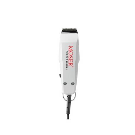 Moser Maquina Cortapelo De Contorno Profesional Con Cable Mod. 1400 Mini Blanca Ref. 1411-0086