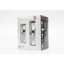 Moser Pack Maquinas Cortapelo Profesional Sin Cable Chromstyle Y Chronmini Blanca Ref. 1871-0074