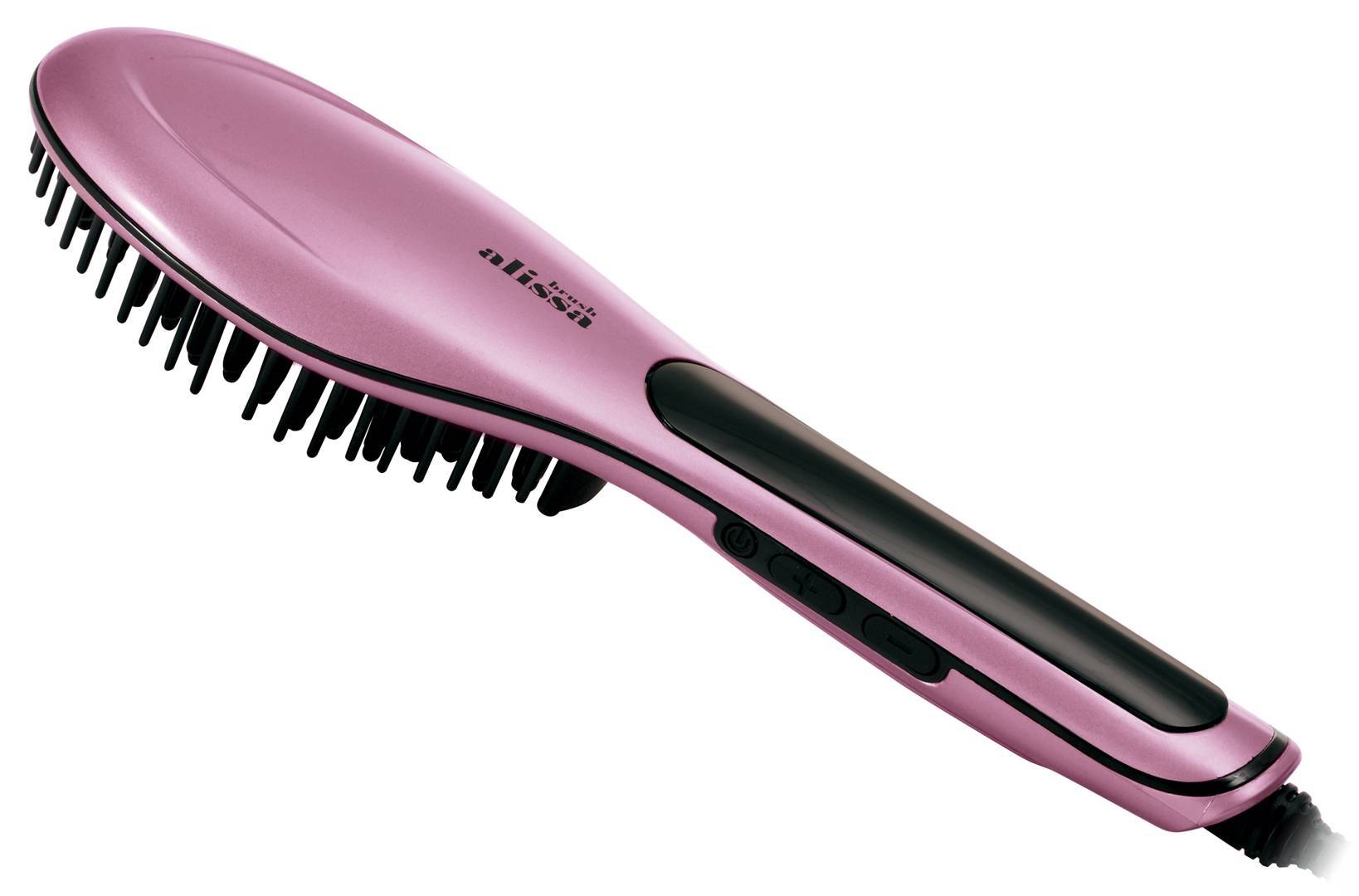 My Hair Cepillo Alisador Electrico Alissa Brush Prof 230º Pink Metal