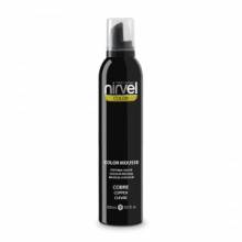 Nirvel Color Espuma Volumen Fija Y Realza Color Cobre Color Mousse 300 Ml. Ref. 6317
