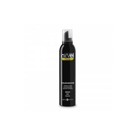 Nirvel Color Espuma Volumen Fija Y Realza Color Rojo Color Mousse 300 Ml. Ref. 6318 Nirvel Color Espuma Volumen Fija Y Realza Color Rojo Color Mousse 300 Ml. Ref. 6318