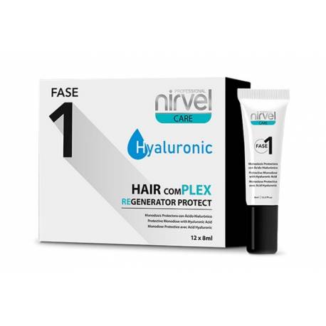 Nirvel Hair Complex Regenerator Fase 1 12 X 8 Ml. Ref. 6210 Nirvel Hair Complex Regenerator Fase 1 12 X 8 Ml. Ref. 6210