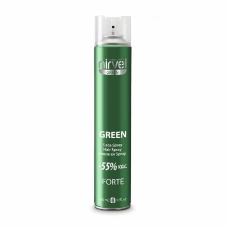 Nirvel Green Laca Spray Green Forte -55 Por Ciento V.o.c. 500 Ml. Ref. 8681
