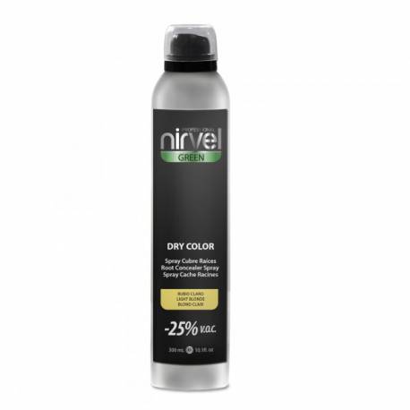 Nirvel Green Spray Cubre Raices Dry Color Rubio 300 Ml. Ref. 6640 Nirvel Green Spray Cubre Raices Dry Color Rubio 300 Ml. Ref. 6640