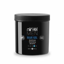 Nirvel Men Gel Fijador Fuerte Sin Alcohol Blue Gel Wet 1000 Ml. Ref. 6729