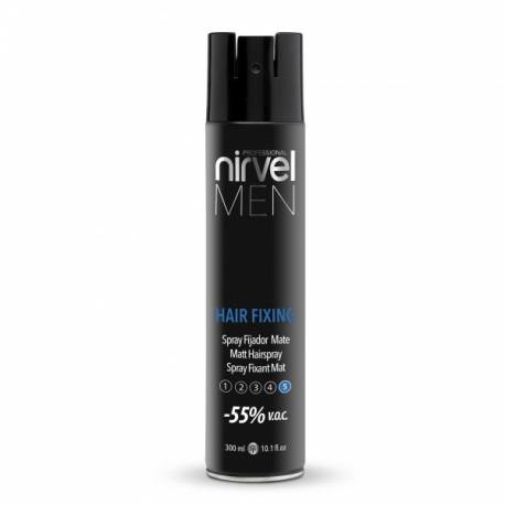 Nirvel Men Spray Fijador Extrafuerte Mate Hair Fixing Spray 300 Ml. Ref. 6721 Nirvel Men Spray Fijador Extrafuerte Mate Hair Fixing Spray 300 Ml. Ref. 6721