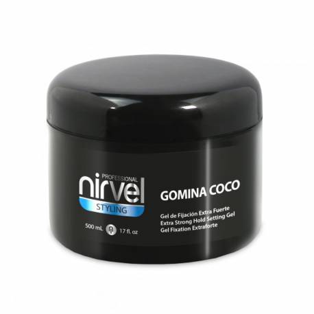 Nirvel Styling Gel Fijacion Fuerte Gomina Coco 500 Ml. Ref. 8179