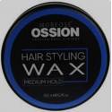 Ossion Premium Barber Line Hair Wax Medium Hold 150ml Ref.. Oss-1004