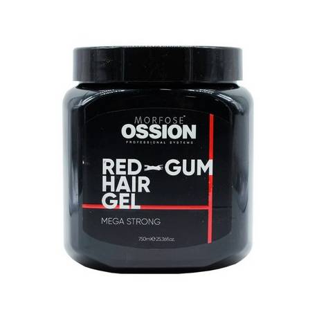 Ossion Premium Barber Line Red-gum Hair Gel 750ml Ref.. Oss-1019