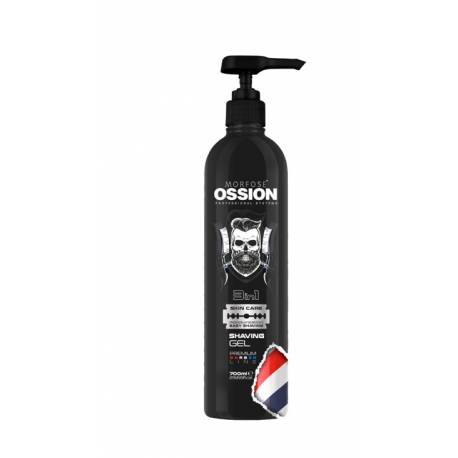Ossion Premium Barber Line Shaving Gel 3in1  700ml Ref.. Oss-1007 Ossion Premium Barber Line Shaving Gel 3in1  700ml Ref.. Oss-1007