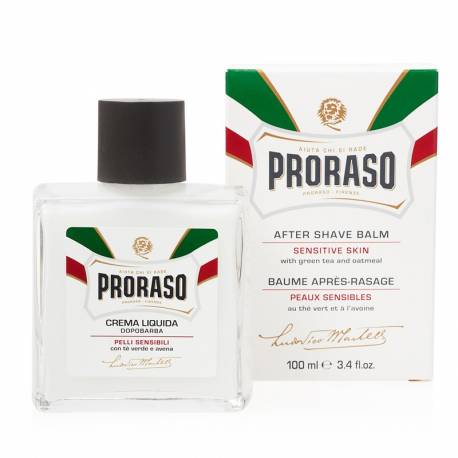 Proraso - Blanco- Te Verde Y Avena Balsamo After-shave Piel Sensible 100 Ml Ref. 400581 Proraso - Blanco- Te Verde Y Avena Balsamo After-shave Piel Sensible 100 Ml Ref. 400581