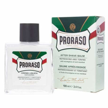 Proraso - Clasicaverde- Eucalipto Y Mentol Balsamo After-shave 100 Ml   Ref. 400580