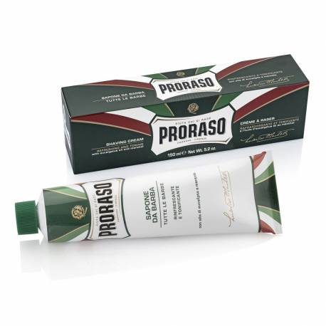 Proraso - Clasicaverde- Eucalipto Y Mentol Crema Afeitar Tubo 150 Ml   Ref. 400510