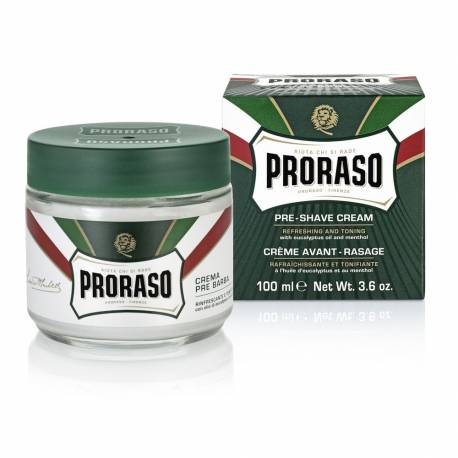 Proraso Verde Crema Antes Afeitar Eucalipto Y Mentol 100 Ml. Ref. M00101 Proraso Verde Crema Antes Afeitar Eucalipto Y Mentol 100 Ml. Ref. M00101