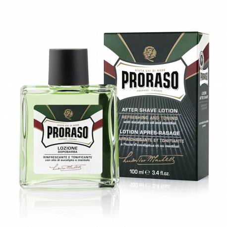Proraso - Clasicaverde- Eucalipto Y Mentol Locion After-shave 100 Ml   Ref. 400570