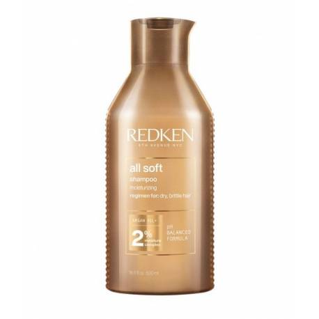 Redken Hair Care All Soft Champu  500ml   Ref. P1996800