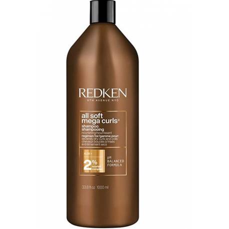 Redken Hair Care All Soft Mega Curl Champu 1000ml Ref. E3996400 Redken Hair Care All Soft Mega Curl Champu 1000ml Ref. E3996400