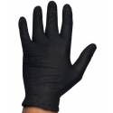 Rubberex Guantes Nitrilo Touch 100 Unids Black Sin Polvo 3.5grs Talla 1 S Ref.. 2644 - 0644
