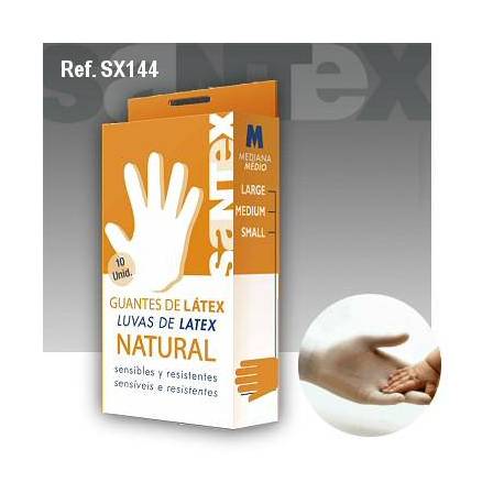 Santex Guantes Latex Pequeño  10unids Ref. Sx144p Santex Guantes Latex Pequeño  10unids Ref. Sx144p