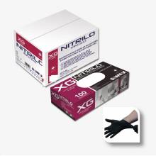Santex Guantes Nitrilo Negro Fino Pequeño 100 Unids Ref. Gd18bb