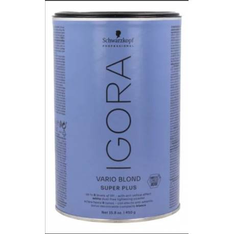 Schwarzkopf Decoloracion Igora Vario Blond Super Plus   Azul    450 Ml. Ref.2909832 Schwarzkopf Decoloracion Igora Vario Blond Super Plus   Azul    450 Ml. Ref.2909832