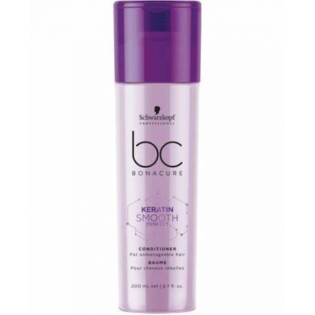 Schwarzkopf Bc Keratin Smooth Acondicionador Brillo  200 Ml.