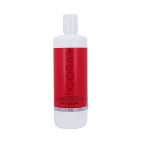 Schwarzkopf Oxigenada Igora Royal Locion Activadora  6% - 20 Vol 1000 Ml. Ref. 2679366 Schwarzkopf Oxigenada Igora Royal Locion Activadora  6% - 20 Vol 1000 Ml. Ref. 2679366