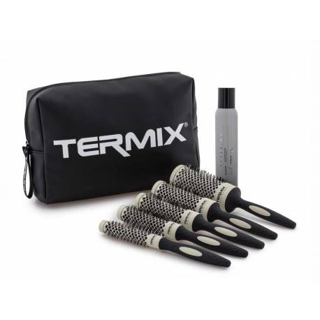 Termix Neceser Evo Cepillos Termico Teflon Basic Pack 5 Unds Ø 17 Al 43 Mas Spray Alcorapid 500 Ml Valorado  18 Euros Ref. P-ml