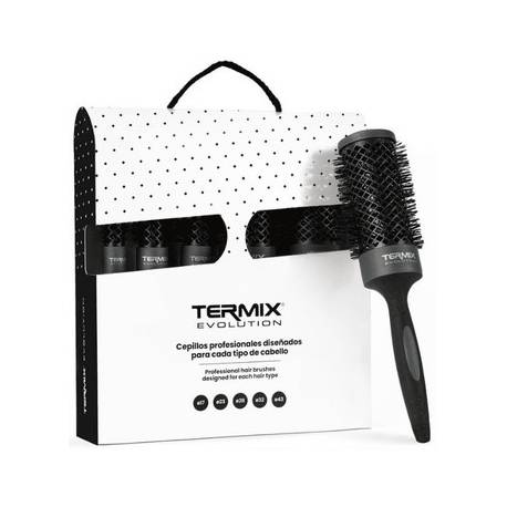 Termix Cepillo Termico Teflon Pack Maletin 5 Unds Plus Grueso Evolution Mlt-evo5pc