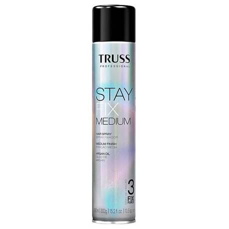 Truss Professional Finish Stay Fix Medium Hair Force 3  450ml    Ref. 7126