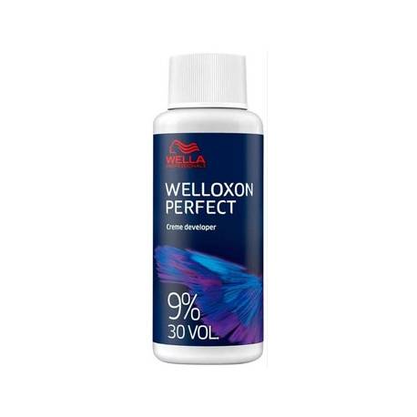 Wella Color Revelador Welloxon Perfect Agua Oxigenada Dosis Future Crema  9%  30vl. 60 Ml.