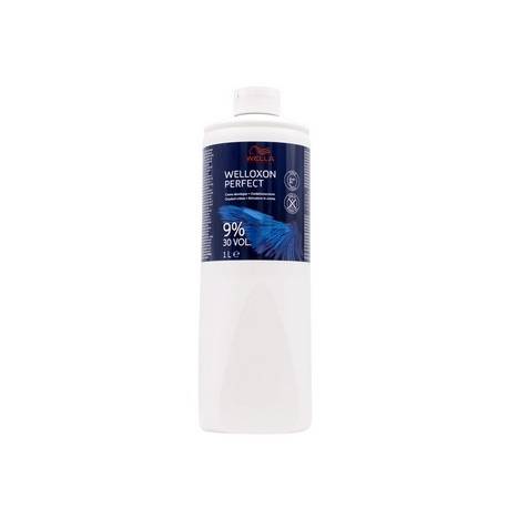 Wella Color Revelador Welloxon Perfect Agua Oxigenada Future Crema  9%  30vl. 1000 Ml.