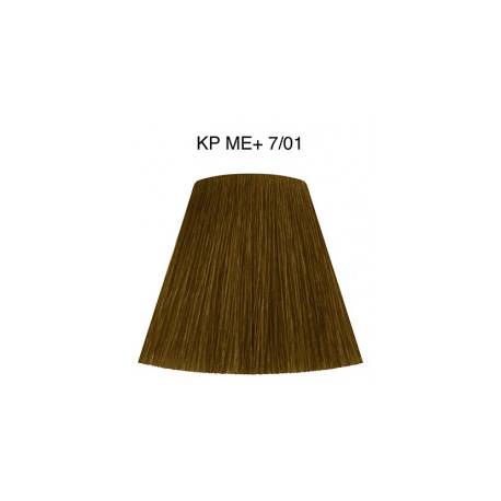 Wella Color Tinte Permanente Koleston Perfect N.  7. 01 Rubio Medio Natural Ceniza