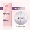 Wella Color Tinte Permanente Shinefinity 09.81 Color Rubio Muy Claro Perla Ceniza 60 Ml   Ref. 99350113566