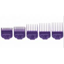 Andis Pack 5 Peines Magneticos Nano Silver  N.  1.5  3  6  10  13 Mm  Ref. 66345