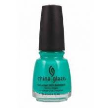 China Glaze Esmalte Turned Up Turquoise 14ml Ref-70345