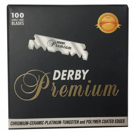 Derby Cuchilla Premiun Partidas 100 Hojas   Ref. 06160