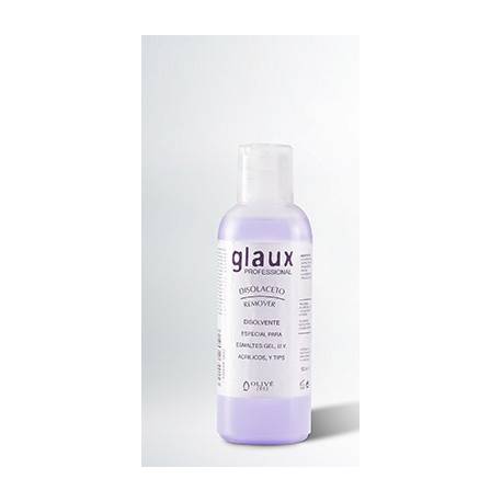 Glaux Remover Disolaceto 150 Ml     Para Esmaltes Semipermanente