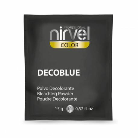 Nirvel Color Polvo Decolorante En Sobres Decoblue 30 Gr. Ref. 8180