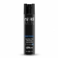 Nirvel Men Spray Fijador Extrafuerte Mate Hair Fixing Spray 300 Ml. Ref. 6721