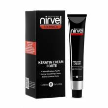 Nirvel Technica Crema Alisadora Fuerte Keratin Cream Forte  5 Tubos X 100 Ml.  500 Ml. Ref. 8478