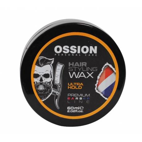 Ossion Premium Barber Line Hair Wax Ultra Hold  60ml Ref.. Oss-1015