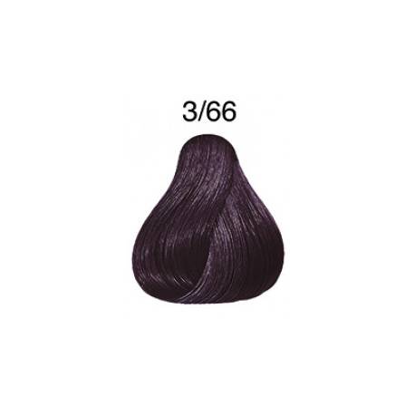 Wella Color Tinte Semipermanente Color Touch Sin Amoniaco N.  3.66 Castaño Oscuro Violeta Intenso